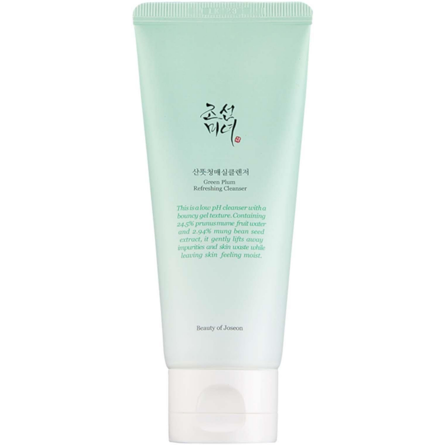 BEAUTY OF JOSEON Green Plum Refreshing Cleanser, 100ml