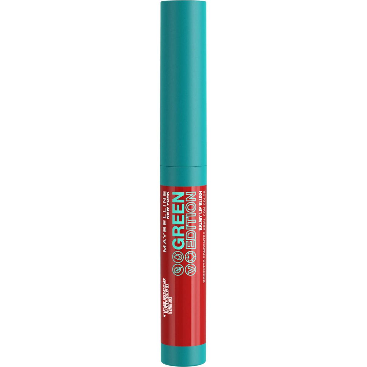 Baume à lèvres teinté Maybelline Green Edition Nº 02-Bonfire 1,7 g