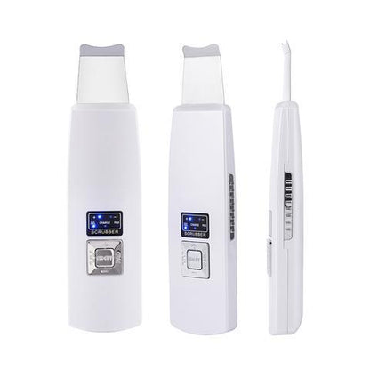 Ultrasonic Skin Scrubber Face Cleanser Blackhead Acne Removal Facial