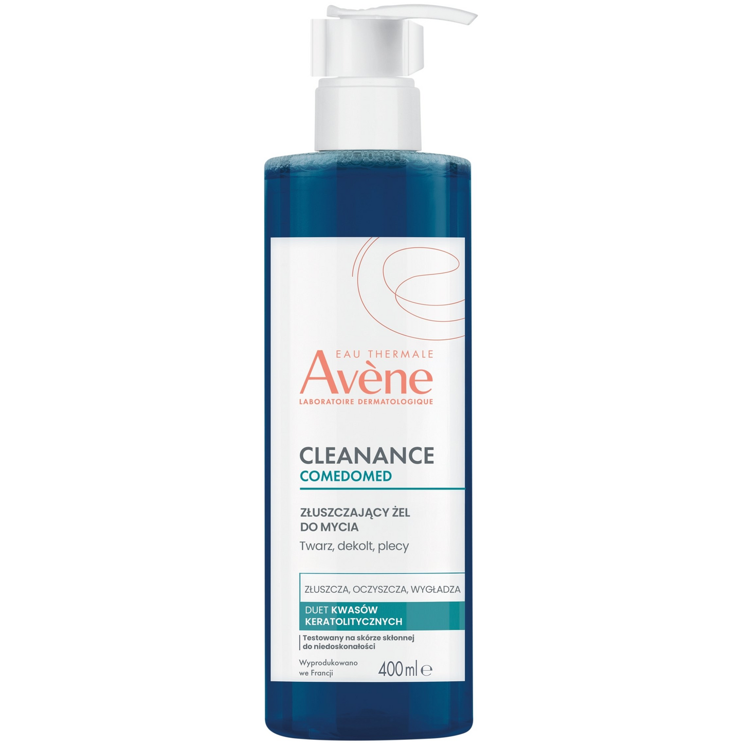 AVENE Cleanance ComedoMed hámlasztó tisztító gél, 400 ml