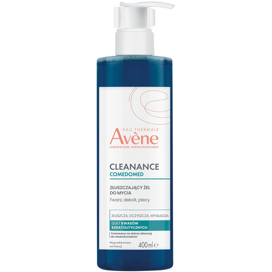 AVENE Cleanance ComedoMed hámlasztó tisztító gél, 400 ml