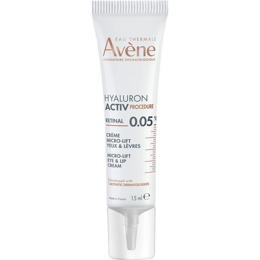 AVENE Hyaluron Activ Procedure Micro-Lift szem- és ajakápoló, 15 ml