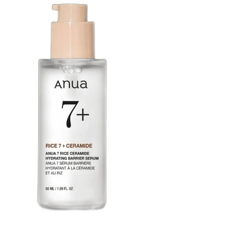 Sérum hydratant barrière au riz et aux 7 céramides ANUA, 50 ml