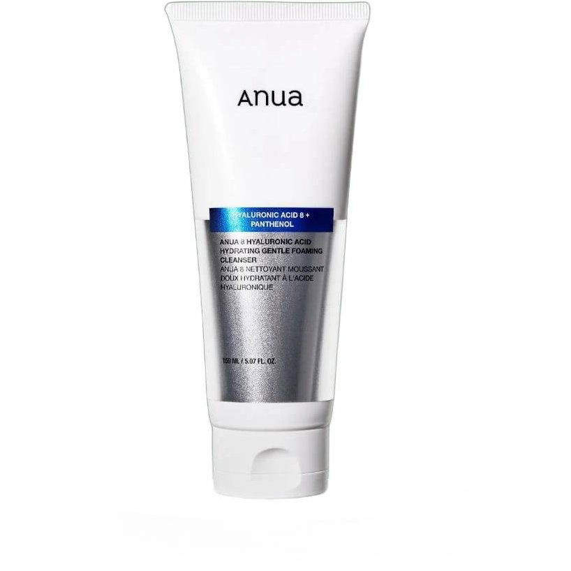 ANUA 8 Acide Hyaluronique Hydratant Nettoyant Moussant Doux 150 ml