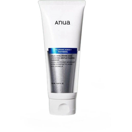 ANUA 8 Acide Hyaluronique Hydratant Nettoyant Moussant Doux 150 ml