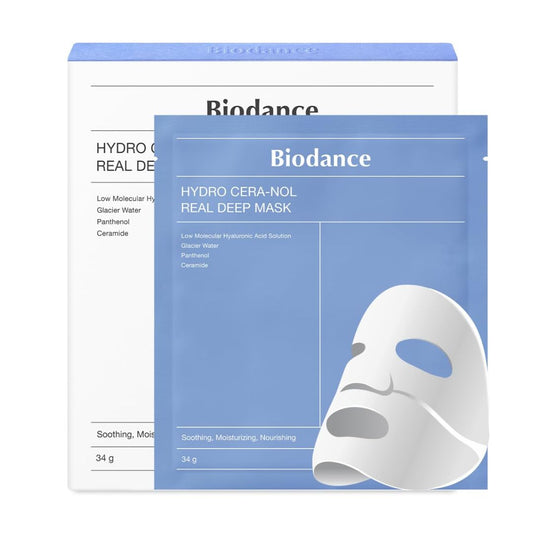 (4 PCS) Biodance Hydro Cera-Nol Real Deep Mask
