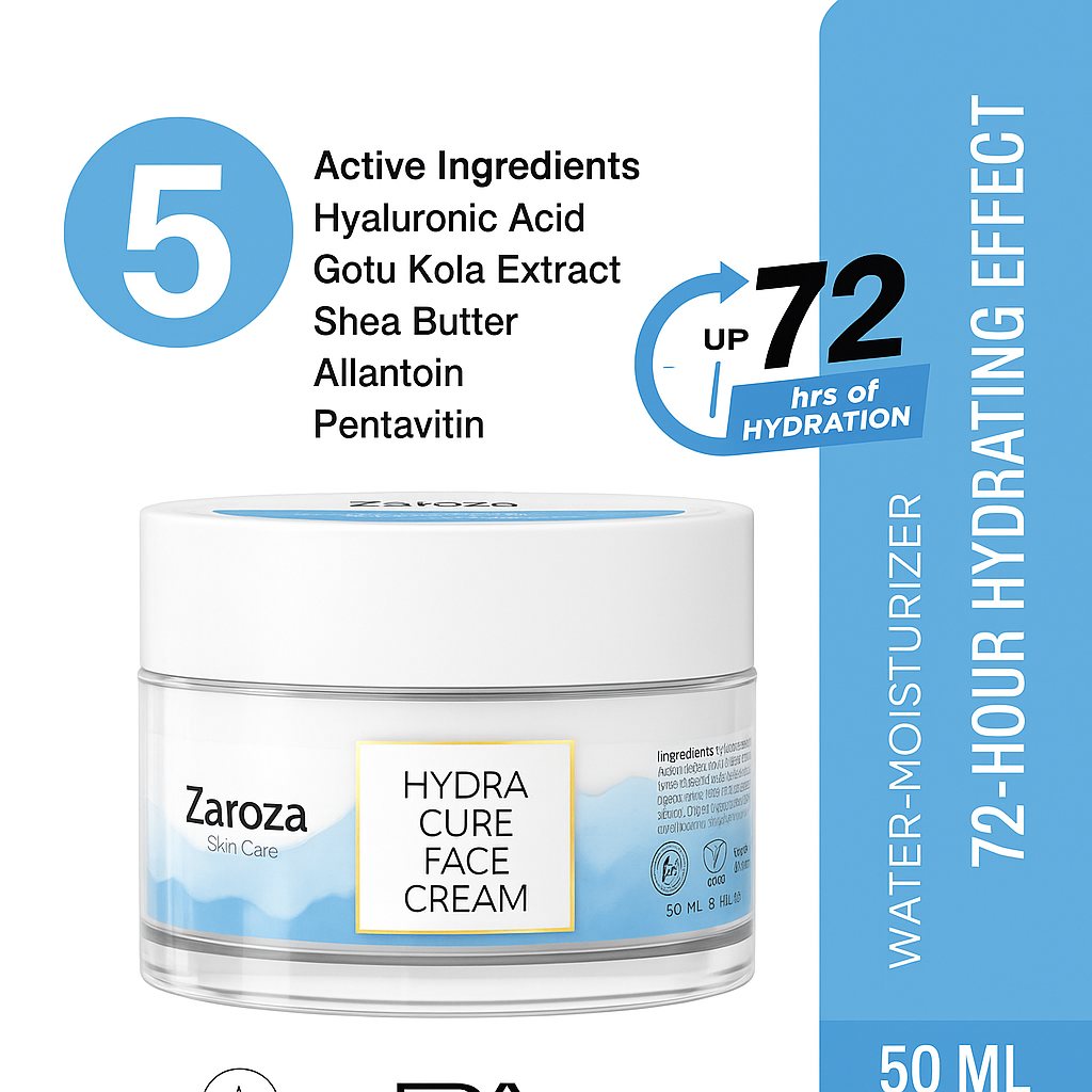 Ultra Deep Moisturizing Face Cream 72 Hour Effect Water Based