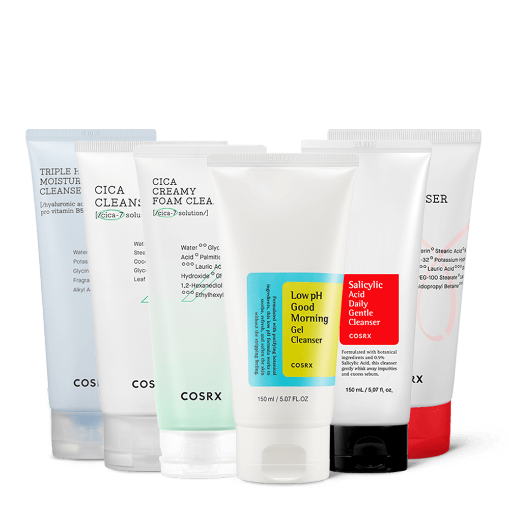 COSRX Cleanser 1+1 Promotion [Mix & Match]