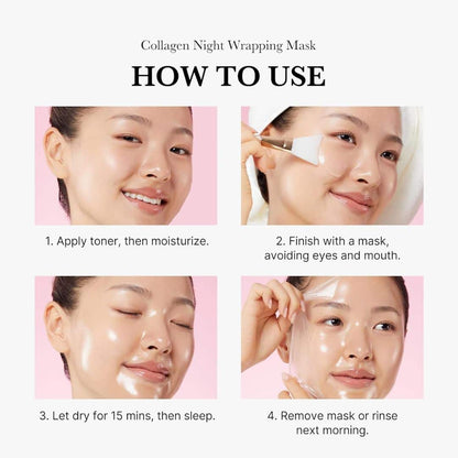 (3 Units) Collagen Night Wrapping Mask Bundle 75ml