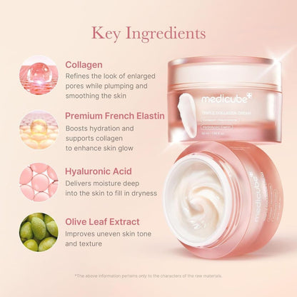 (3 Units) Triple Collagen Cream Bundle