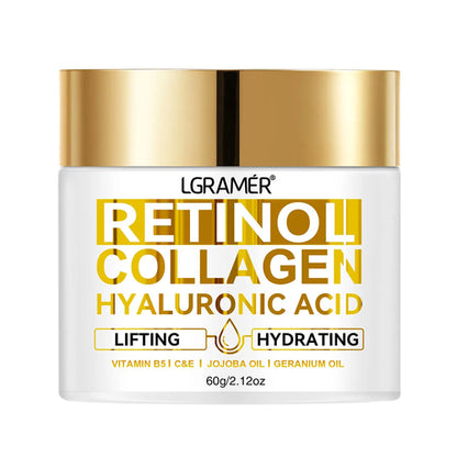 Retinol Face Cream Moisturizing Wrinkle Remover Collagen Hyaluronic