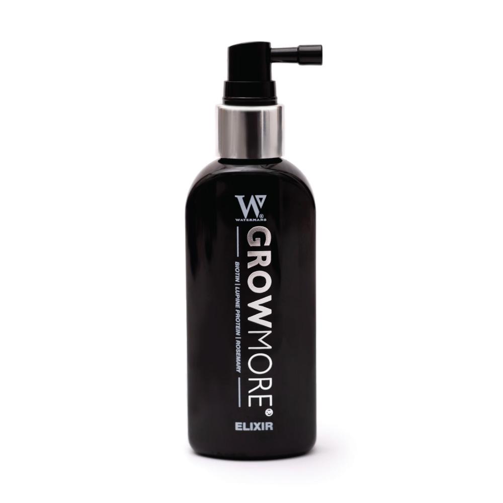 Watermans Grow More Elixir 100ml Hair Growth Serum Biotin Regrowth