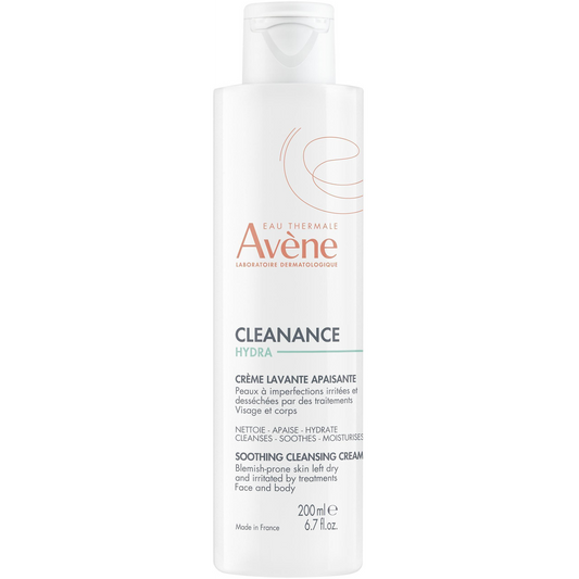 AVENE Cleanance Hydra Nyugtató lemosó krém 200 ml