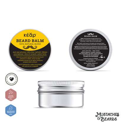 Tame & Refresh: Beard Balm & Herbal Soap Set
