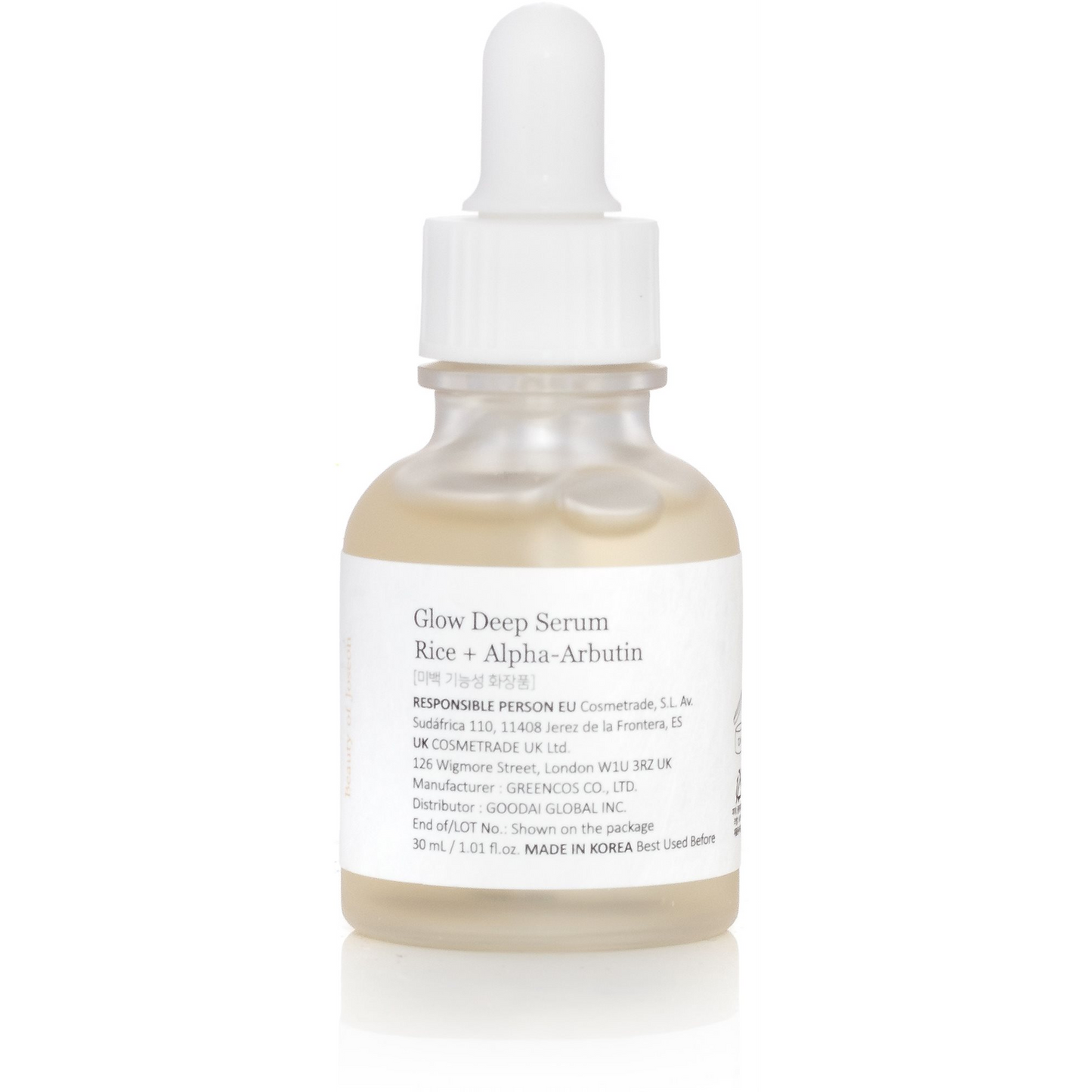 BEAUTY OF JOSEON Glow Deep Serum Riz + Alpha Arbutine 30 ml