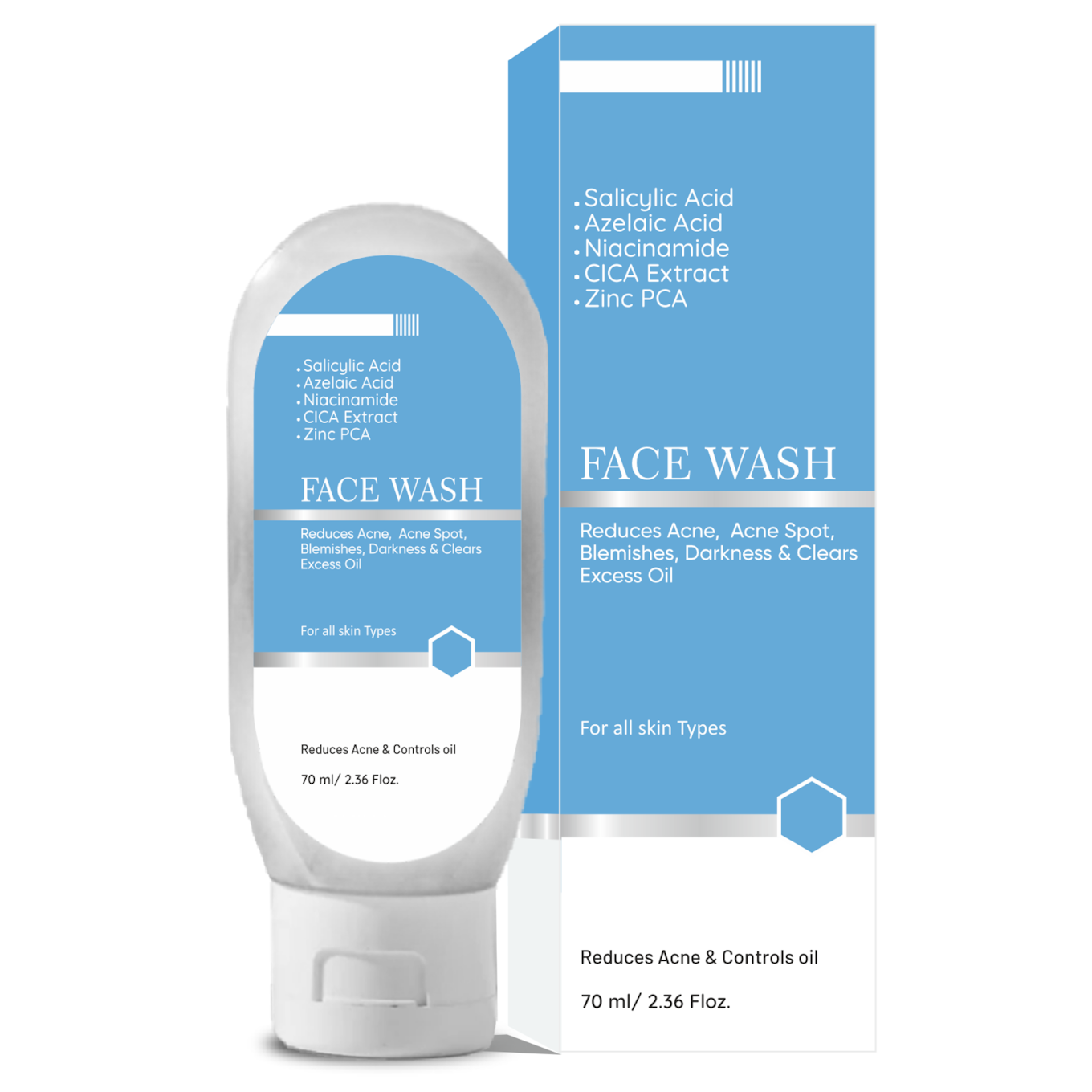 Acne Control Face Wash with Salicylic Acid
