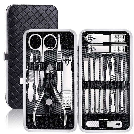 18-Pc Stainless Manicure Kit
