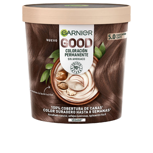 GOOD permanent color #5.0 brown coffee 217 ml