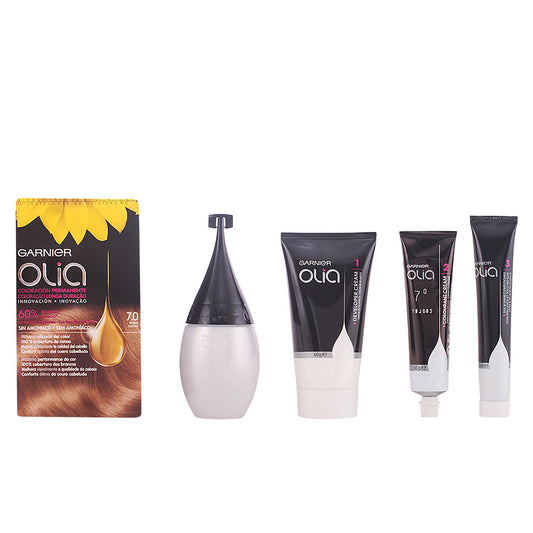 OLIA coloración permanente sin amoniaco #7.0-rubio 1 u