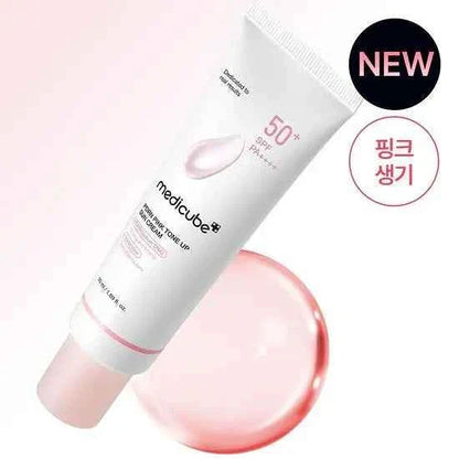 Medicube PDRN pink tone-up sunscreen 50ml (1+1)