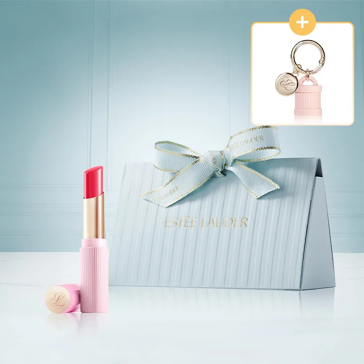 Estee Lauder Glow Lip Balm Limited Editions(Keyring+ Gift Packing)